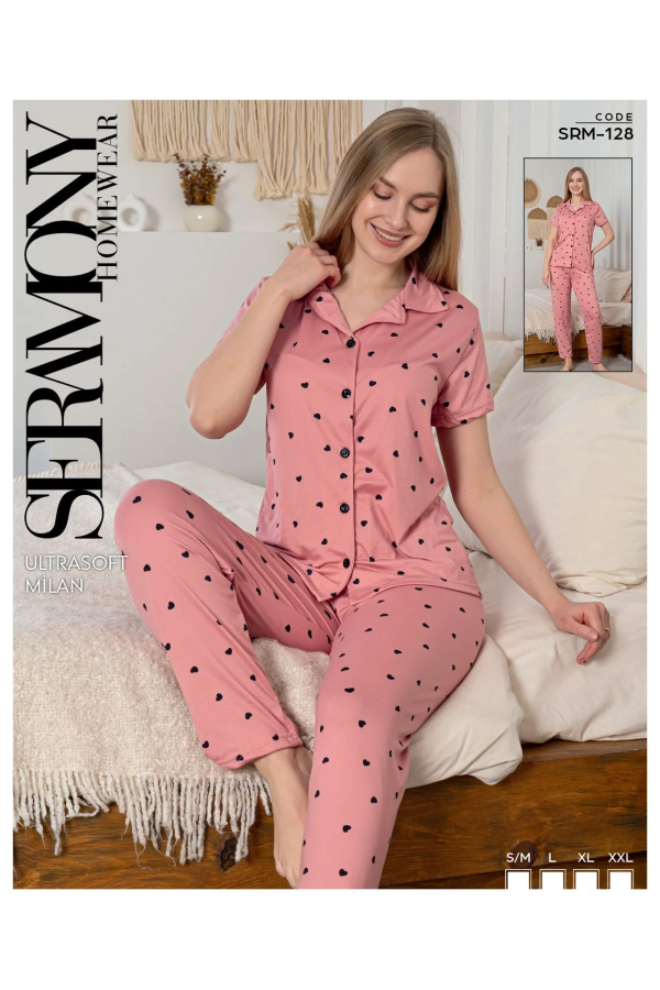 Seramony Kadın Pijama Takımı 128