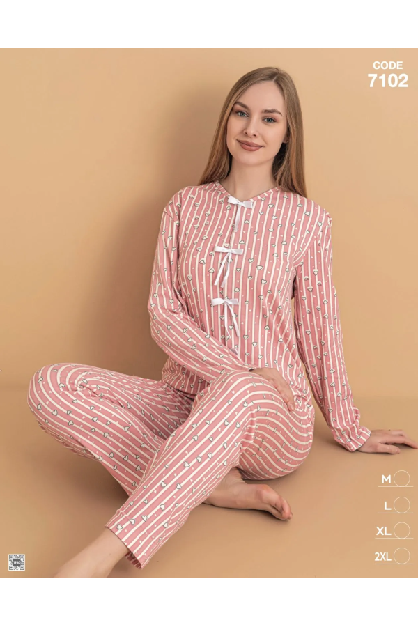 Seramony Kadın Pijama Takımı SMN7102