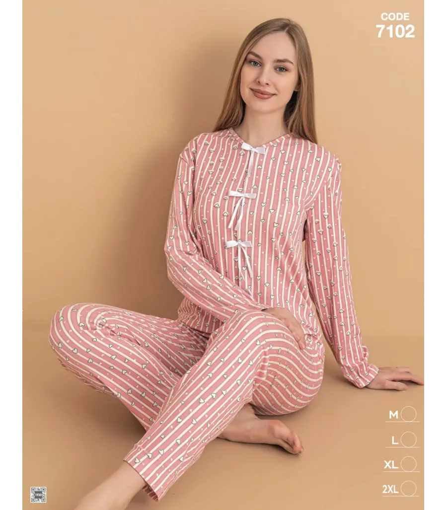 Seramony Kadın Pijama Takımı SMN7102