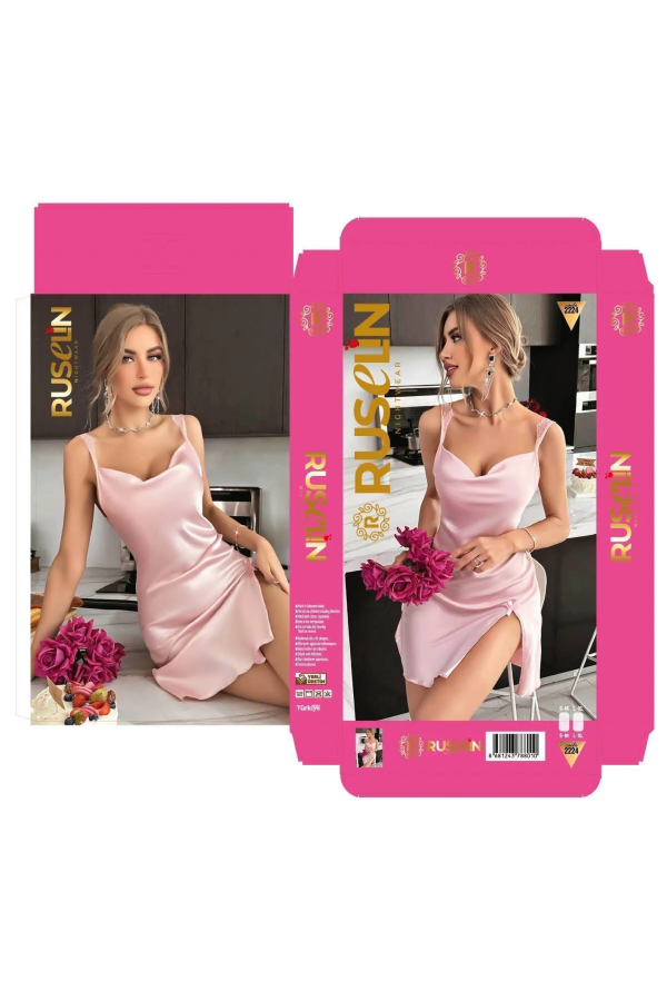 Ruselin Saten Gecelik RSL2224