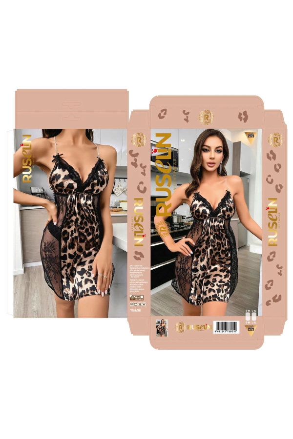 Ruselin Saten Gecelik RSL2223