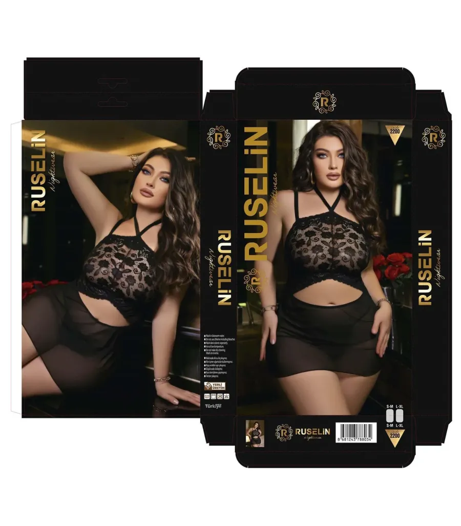 Ruselin Kısa Gecelik RSL2200