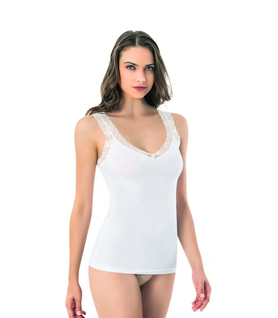 Kota 6606 Modal Atlet Geniş Dantel Askı