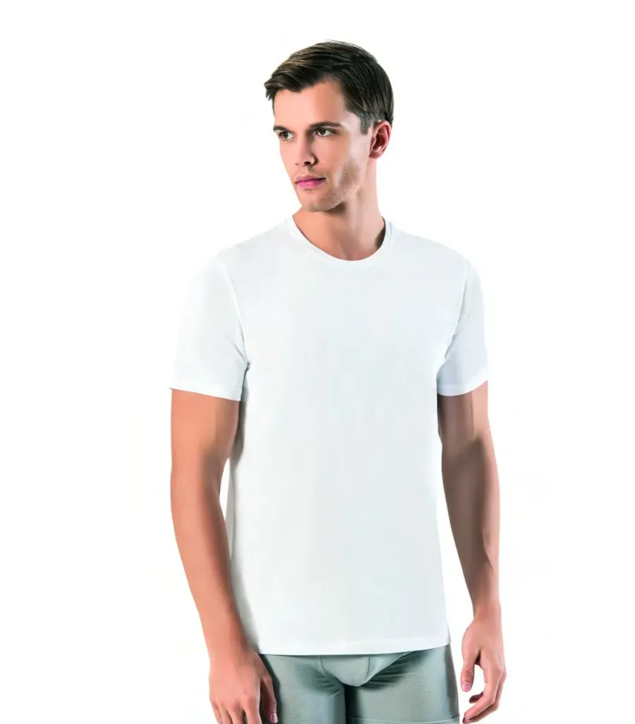 Kota 1302 Modal T-Shirt Yuvarlak Yaka