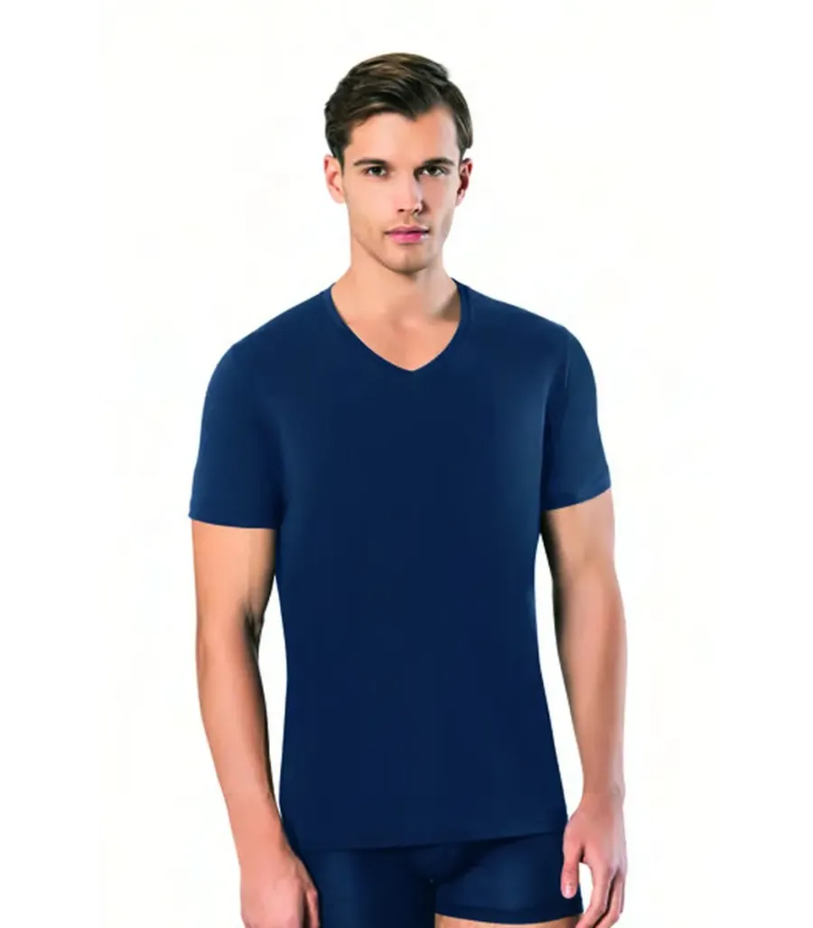 Kota 1303 Modal T-Shirt V Yaka