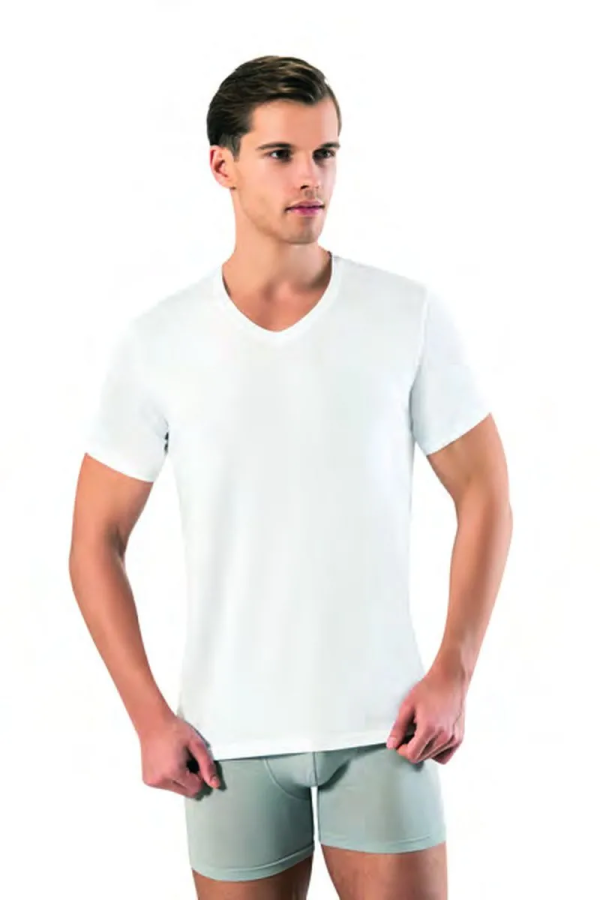 Kota 1303 Modal T-Shirt V Yaka