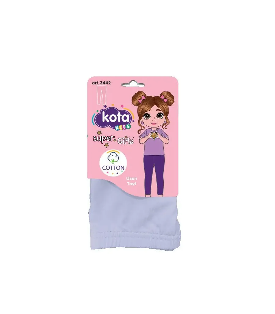 Kota 3442 Kız Çocuk Penye Tayt
