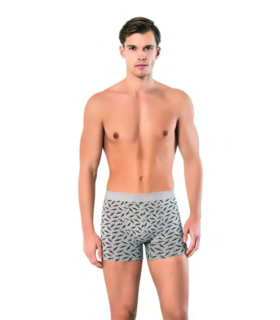 Kota 1015 Penye Erkek Boxer Şort Asortili