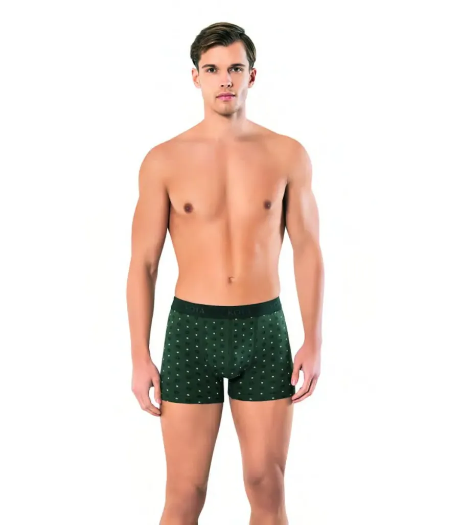 Kota 1015 Penye Erkek Boxer Şort Asortili