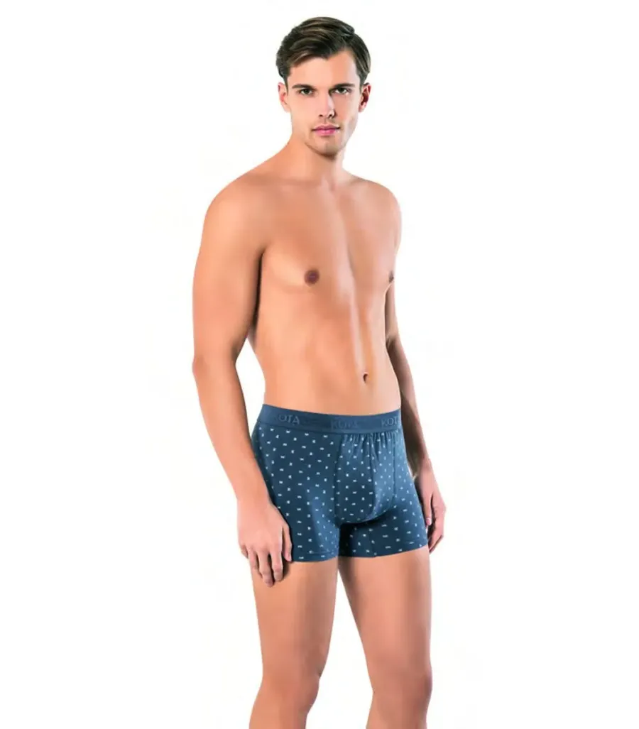 Kota 1015 Penye Erkek Boxer Şort Asortili