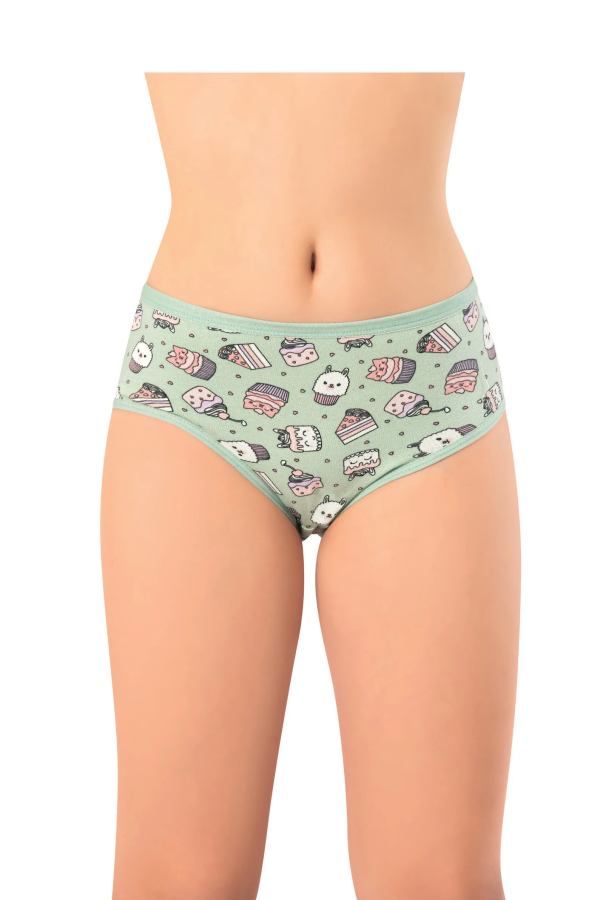 Kota 3402 Empirme Baskılı Penye Bikini