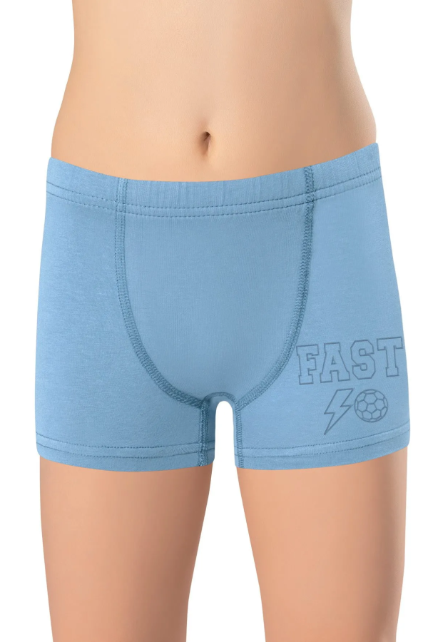 Kota 3001 Kabartma Baskılı Penye Boxer