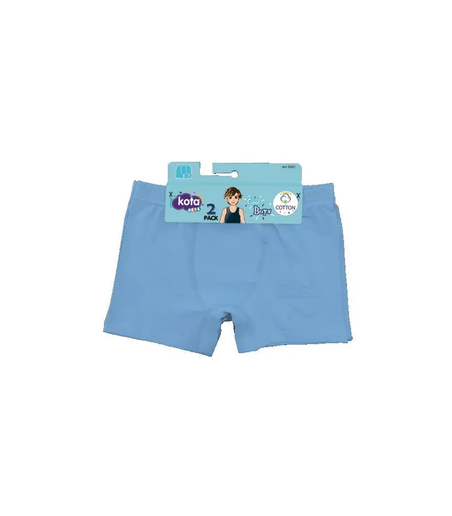 Kota 3001 Kabartma Baskılı Penye Boxer