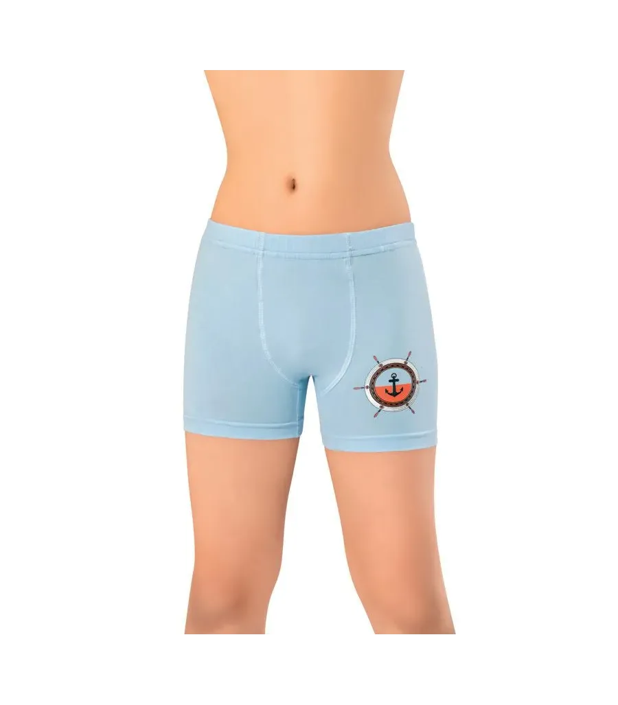 Kota 1027 Baskı Asortili Penye Boxer