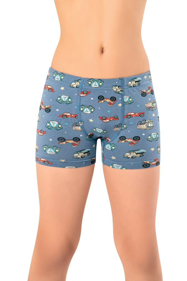 Kota 1013 Baskı Asortili Penye Boxer