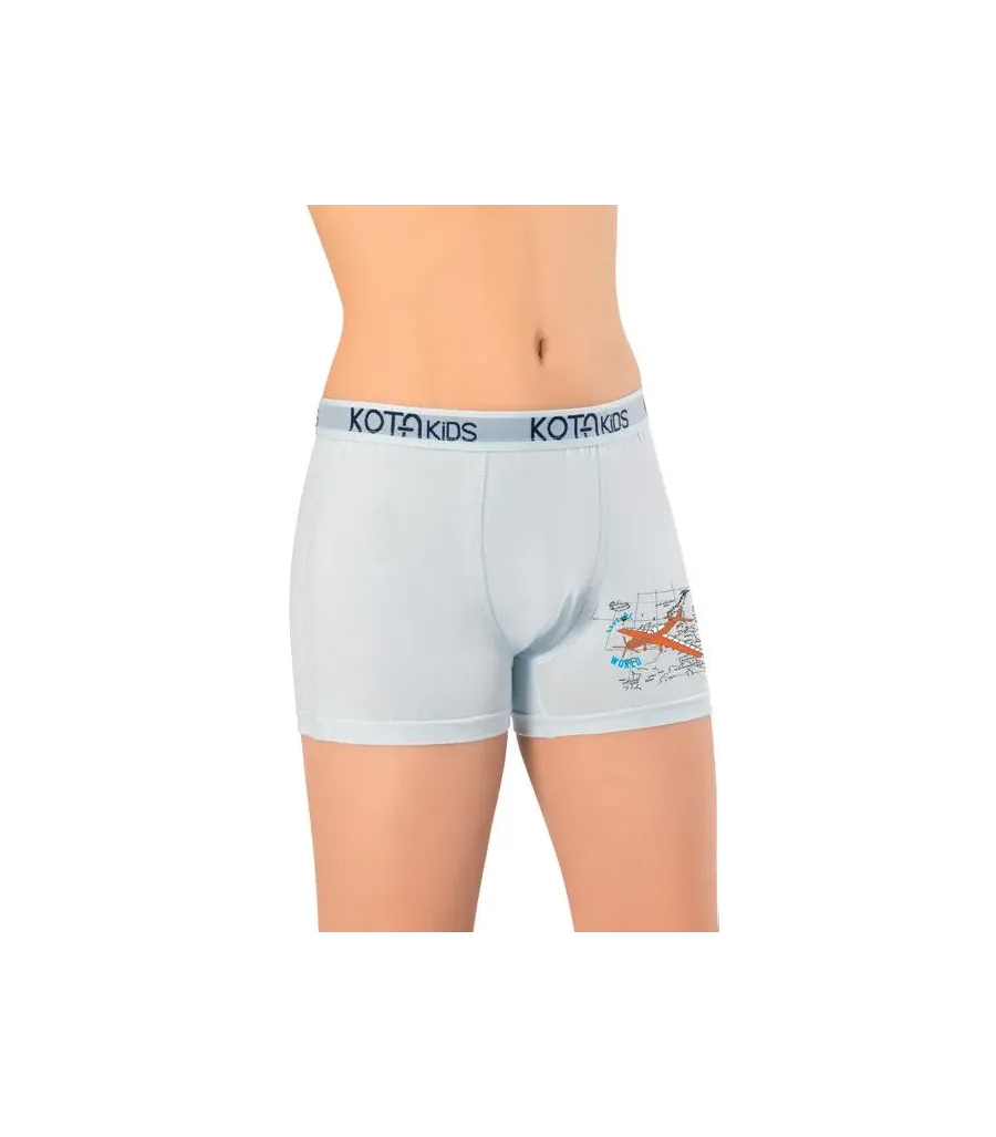 Kota 1005 Parça Baskılı Penye Boxer