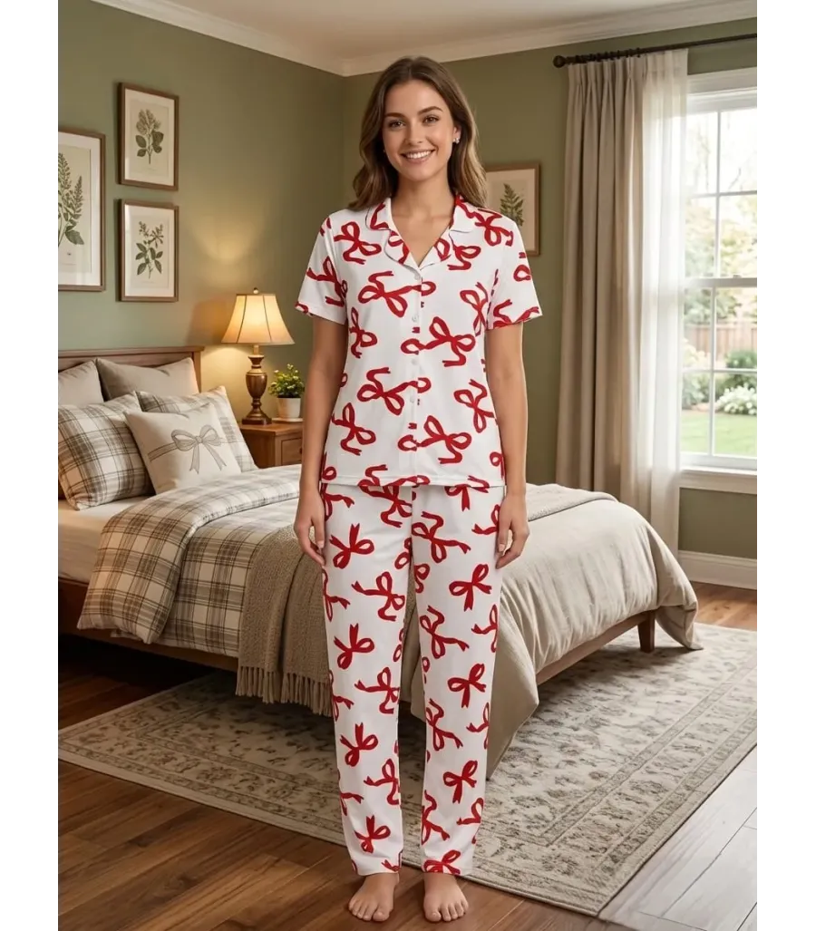 Elit Lüx Pegasus Kumaş İp Askılı Kadın Pijama Takımı
