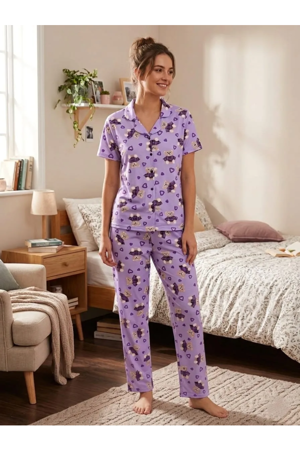 Elit Lüx Pegasus Kumaş İp Askılı Kadın Pijama Takımı