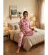 Elit Lüx Pegasus Kumaş İp Askılı Kadın Pijama Takımı