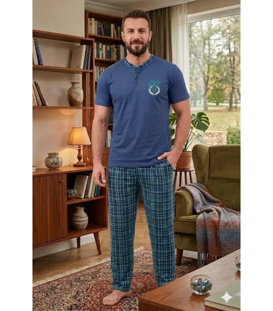 Elit Lüx Penye Erkek Pijama Takımı ELTE4