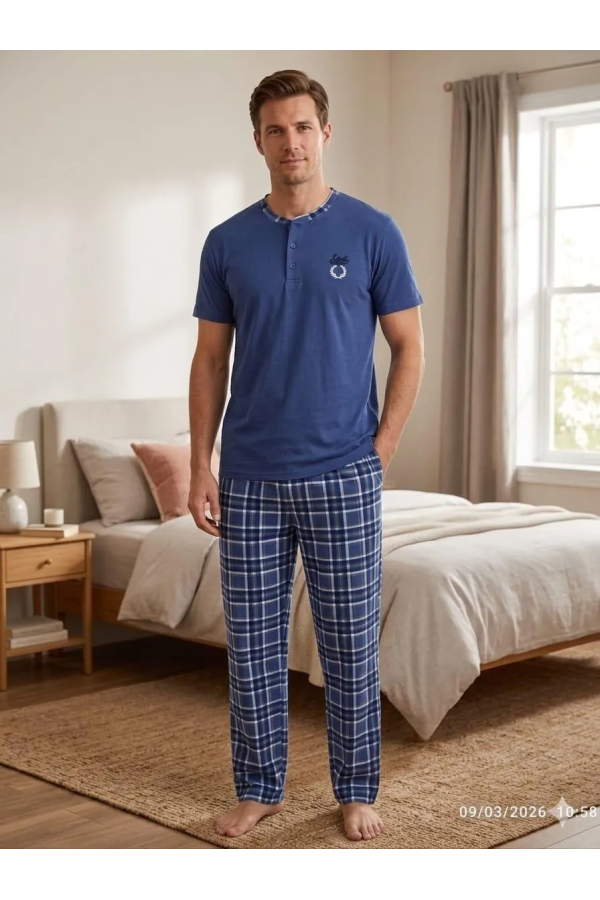 Elit Lüx Penye Erkek Pijama Takımı ELTE3