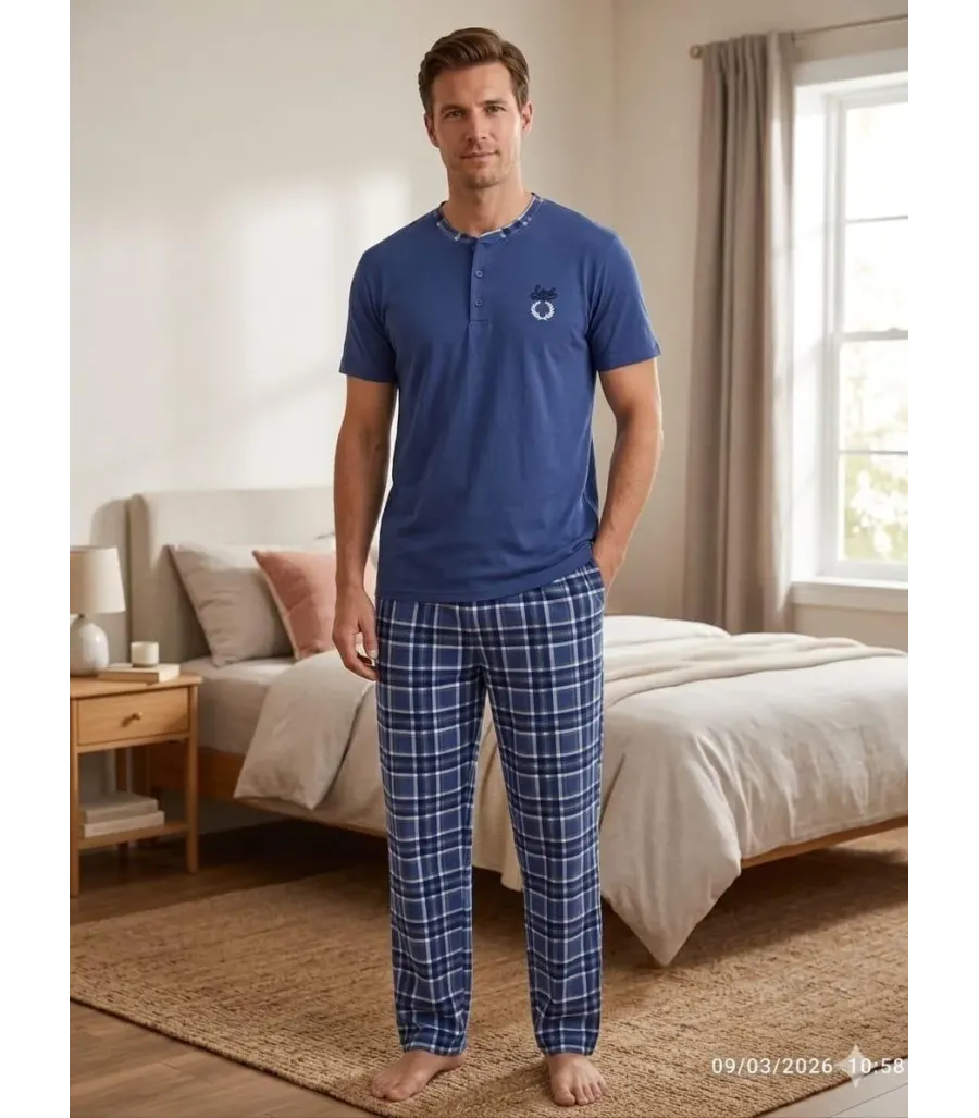 Elit Lüx Penye Erkek Pijama Takımı ELTE3