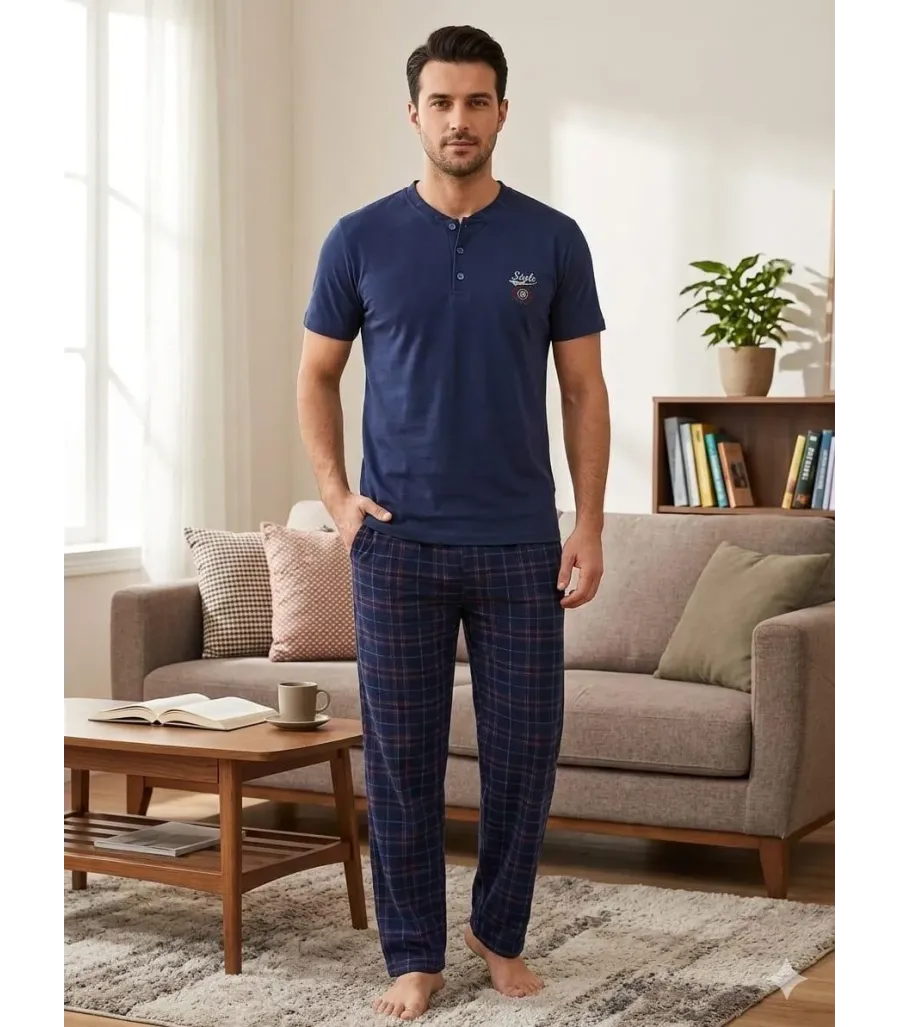 Elit Lüx Penye Erkek Pijama Takımı ELTE2