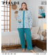 KSM Kadın Battal Düğmeli Pijama Takımı KSM44