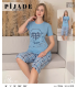 KSM Kadın Kapri Pijama Takımı KSM63