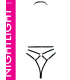 Nightlight Siyah Halter Yaka Harness Jartiyer Takım 8008
