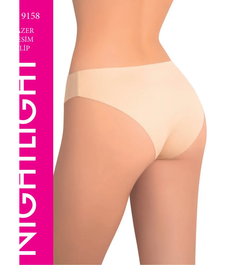 Nightlight Lazer Kesim Slip 9158 (Bej)