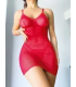 Nightlight 1051 Transparan Dantel Body Takımı