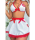 Nightlight 3834 Dantel İşlemeli Transparan Body Takımı