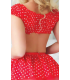 Nightlight 3723 Derin Dekolteli Dantel Babydoll Takımı
