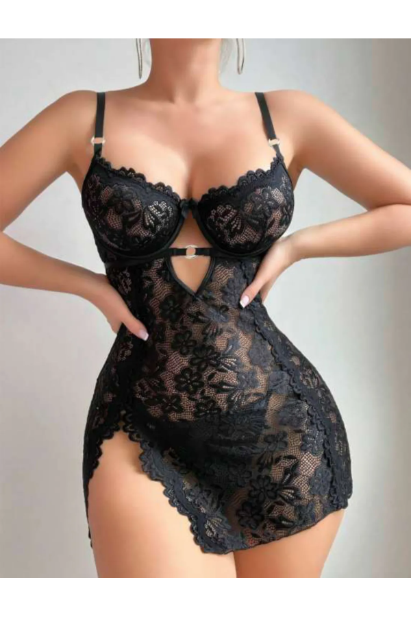 Passione Visatin Likralı Gecelik 4067