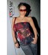 Kiss Me Bağlamalı Crop Bluz - Kod 5098