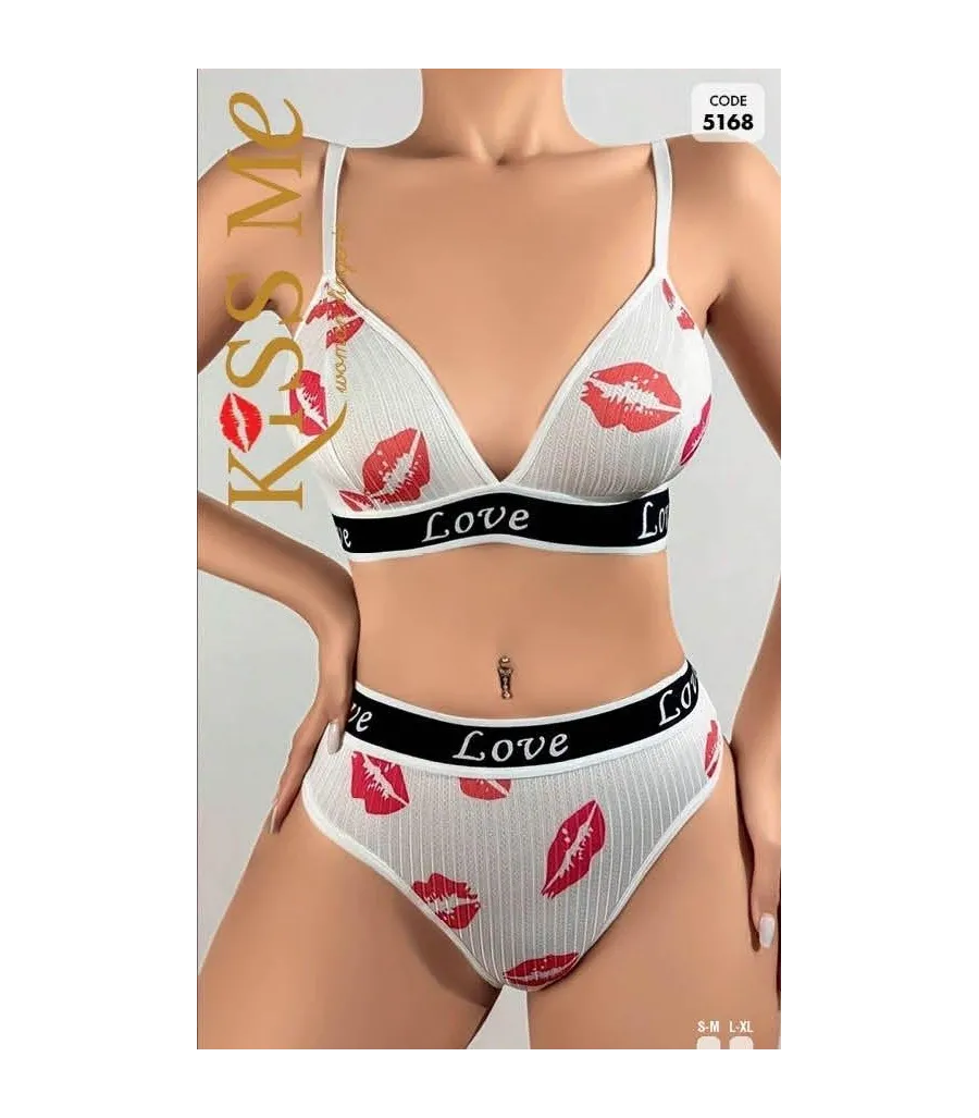 Kiss Me Sütyen Külot Takımı - Kod 5168