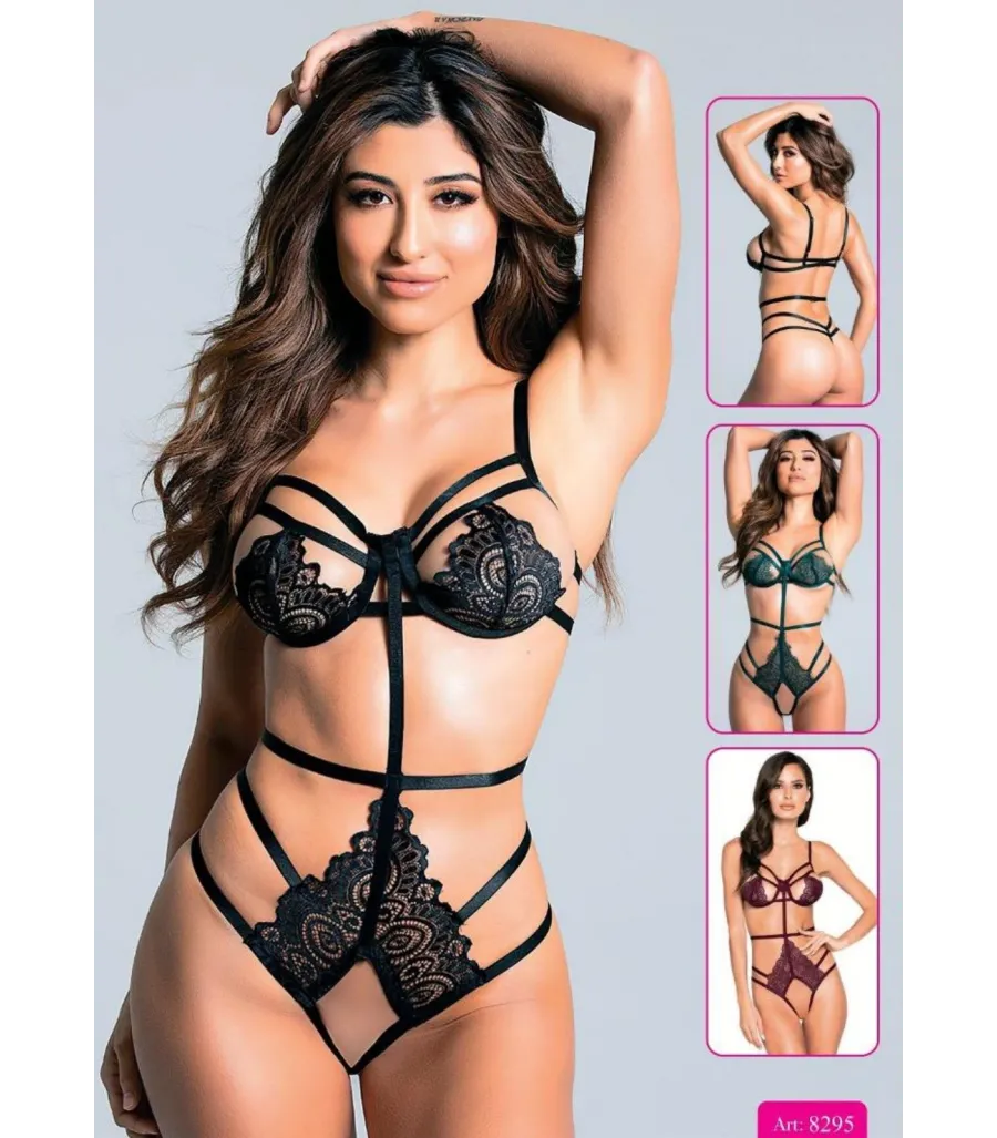 New Dreams Dantelli Çapraz Bantlı Korse Takımı