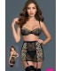 New Dreams Leopar Desenli Jartiyerli Korse Takımı