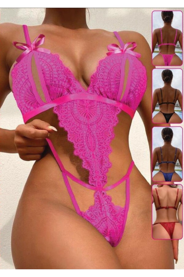New Dreams Dantelli Fiyonklu Body