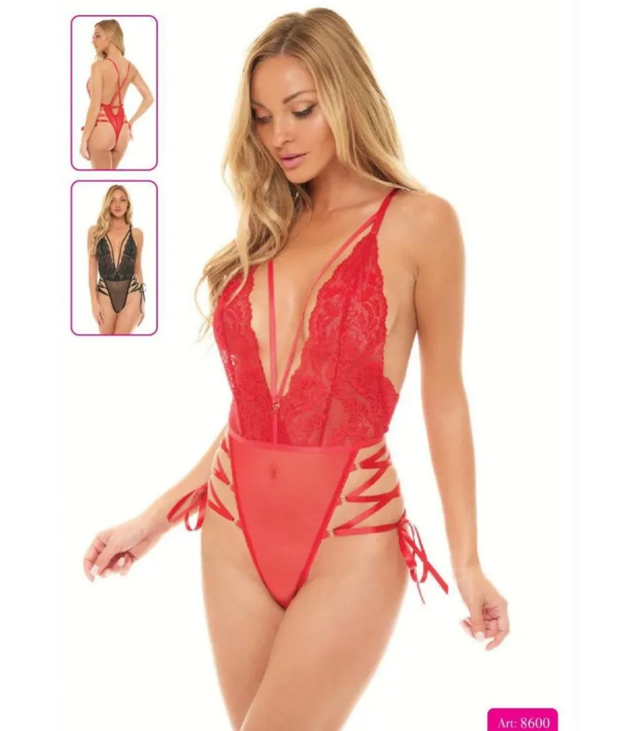 New Dreams Kırmızı Bantlı Body Takım