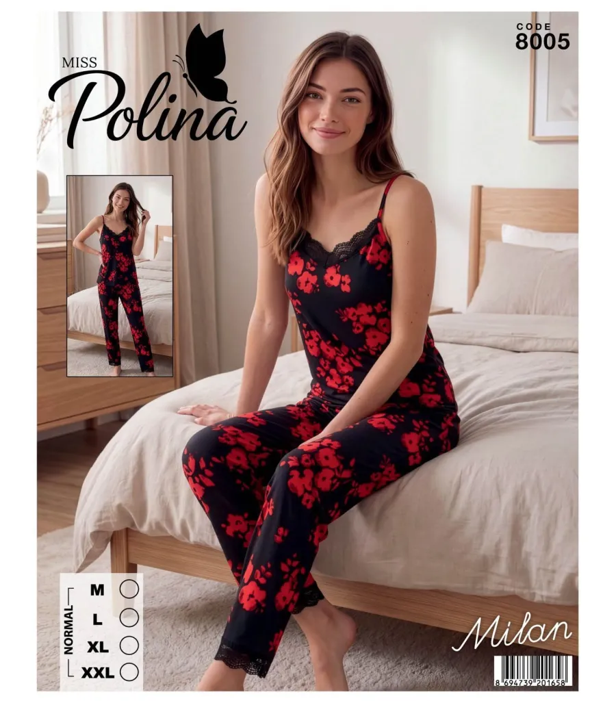 Atlas Life Kadın Pijama Takımı Mavi Modeli Ve