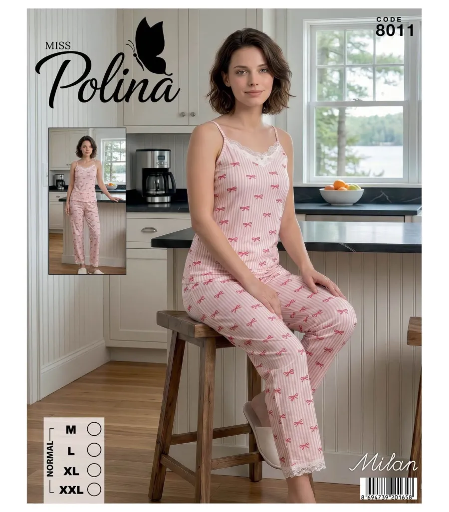 Atlas Life Kadın Pijama Takımı Mavi Modeli Ve