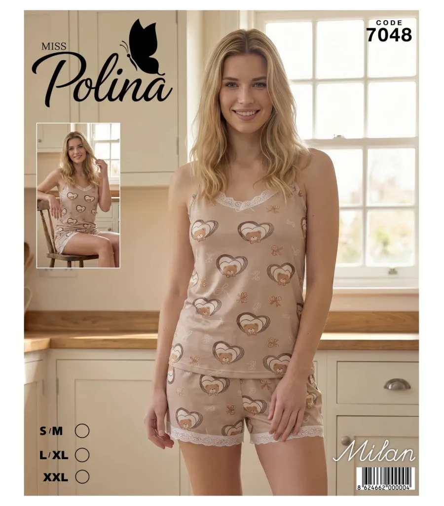 Atlas Life Kadın Pijama Takımı Mavi Modeli Ve