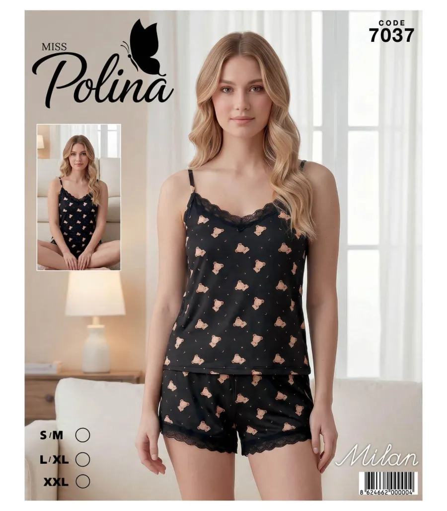 Atlas Life Kadın Pijama Takımı Mavi Modeli Ve