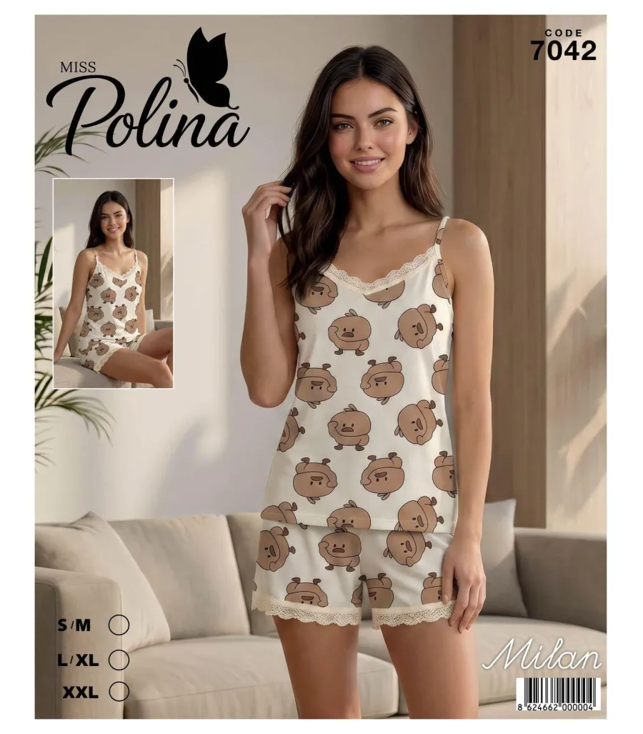 Atlas Life Kadın Pijama Takımı Mavi Modeli Ve