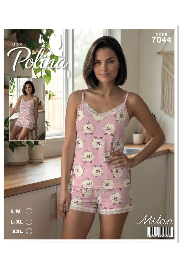 Atlas Life Kadın Pijama Takımı Mavi Modeli Ve