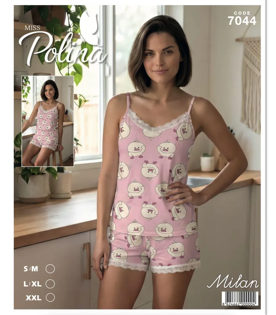 Atlas Life Kadın Pijama Takımı Mavi Modeli Ve