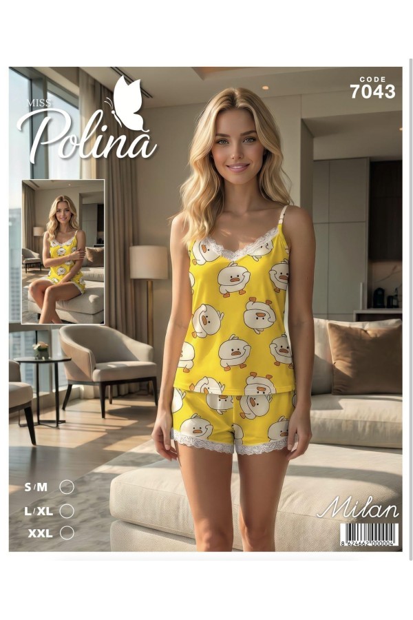 Atlas Life Kadın Pijama Takımı Mavi Modeli Ve