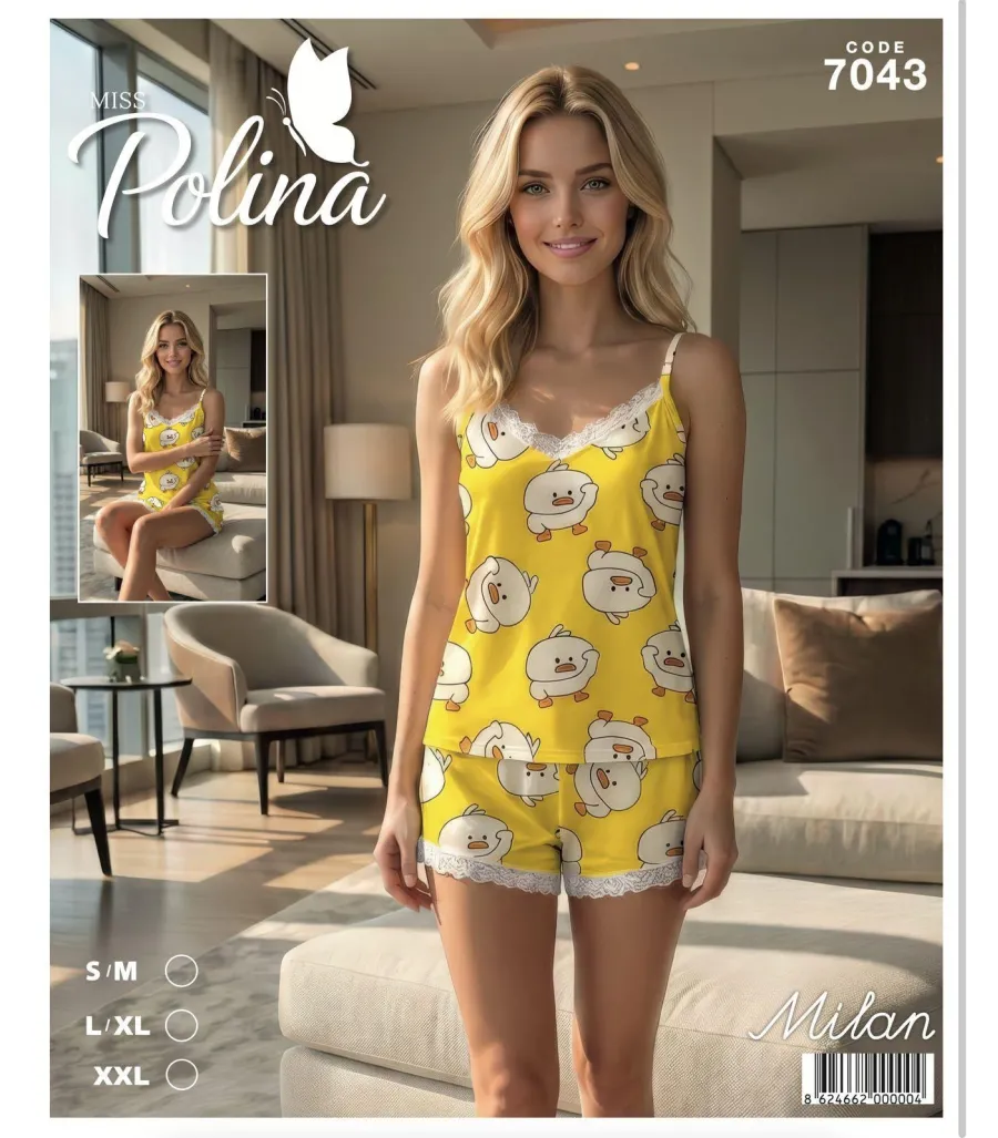 Atlas Life Kadın Pijama Takımı Mavi Modeli Ve